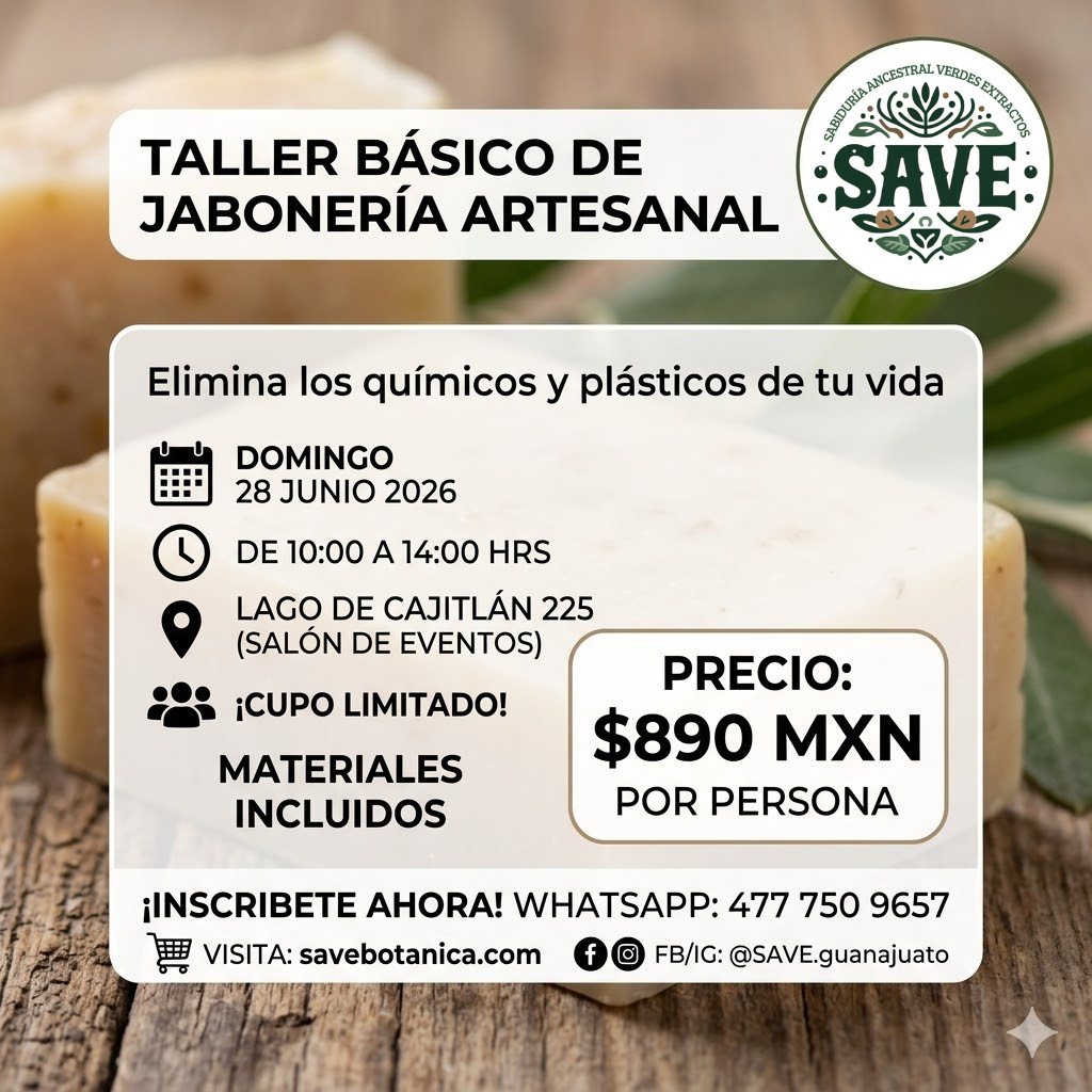 Taller Jabonería Artesanal (Básico)