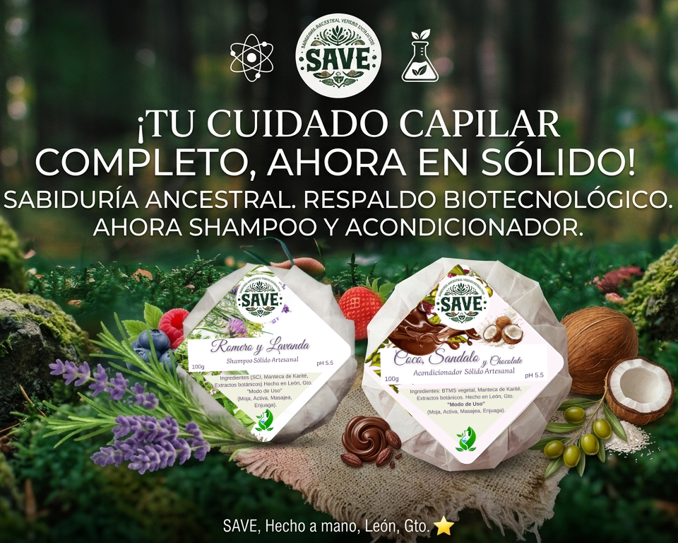 Paquete Shampoo Sólido