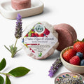 Shampoo Sólido-Frutos rojos y Lavanda 100gr